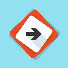 Right Arrow Sign illustration