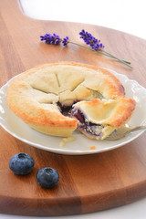 Blueberry tart