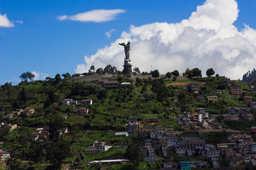 La Virgen de El Panecillo. Quito, Ecuador
