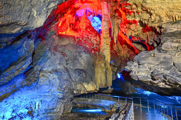 Inside of a Cave - Gökgöl Turkey