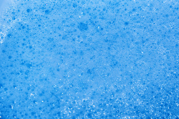 Fototapeta na wymiar Blue soap bubble background