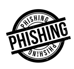 Phishing rubber stamp. Grunge design with dust scratches. Effects can be easily removed for a clean, crisp look. Color is easily changed.
