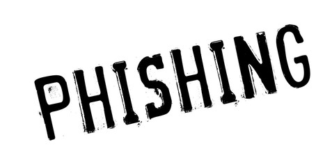 Phishing rubber stamp. Grunge design with dust scratches. Effects can be easily removed for a clean, crisp look. Color is easily changed.