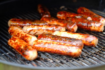 BBQ sausages