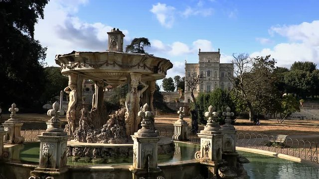 Time lapse Villa Doria Pamphili