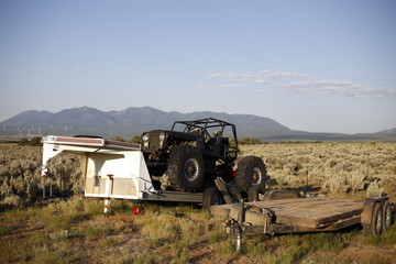 Monster Truck on a Trailer © Malakai