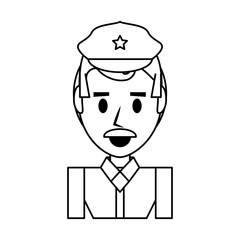 Police officer cartoon