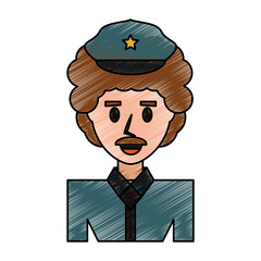 Police officer cartoon