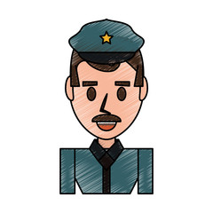Police officer cartoon