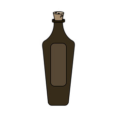 olive oil bottle icon image vector illustration design 