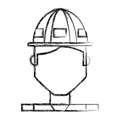 Worker profile cartoon