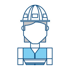 Worker profile cartoon