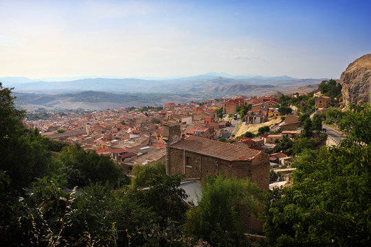 panoramic view of Corleone