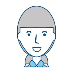 Doctor profile cartoon