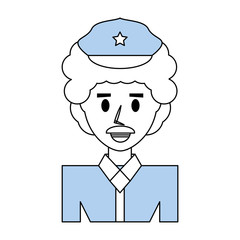 Police officer cartoon