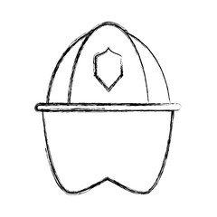 Firefigther helmet cartoon