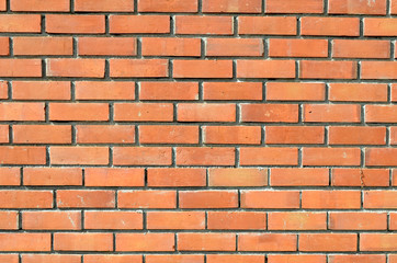 Square brick block wall background,  Background of old vintage brick wall