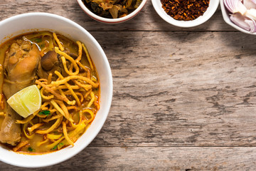 Khao Soi Recipe, Curried Noodle Soup with Chicken