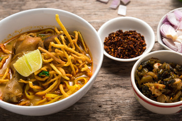 Khao Soi Recipe, Curried Noodle Soup with Chicken