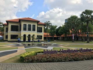 Colonial building Malay heritage centre in Singapore