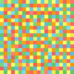 Pixel pattern. Vector seamless pixel art background