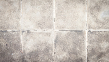 Fototapeta premium Cement square floor