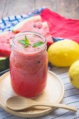 watermelon smoothie refresher tasty of summer, the health benefits of watermelon smoothie