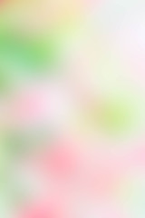 Texture blur green pink yellow and white mix color pastel nature background , abstract green pink mix color blur