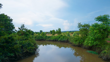 Green sky