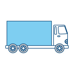 Delivery cargo truck