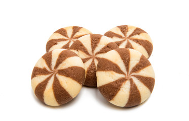 Striped cookies