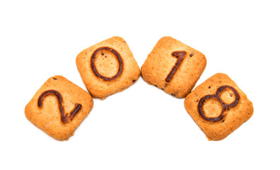 Biscuits with numbers
