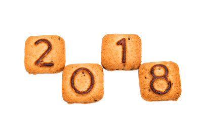 Biscuits with numbers