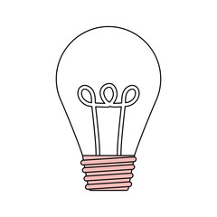 Bulb light energy vector illustration graphic design vector illustration graphic design