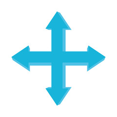 Infographic arrows symbol
