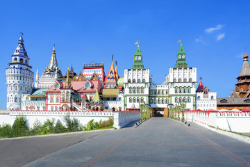 Moscow. The Izmailovo Kremlin