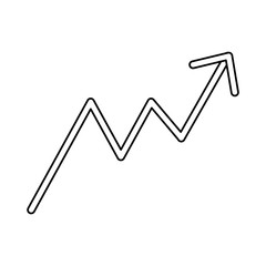 Infographic arrows symbol