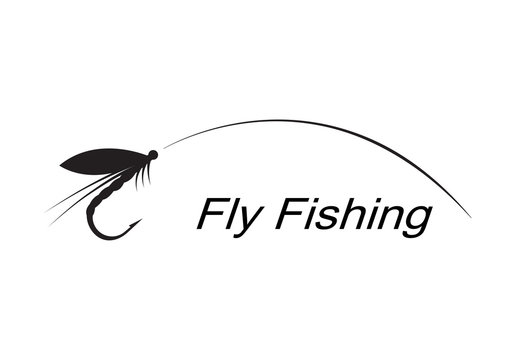 Vector Of Fly Fishing Lures Hook 125349 Vector Art at Vecteezy