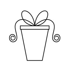 Comic Gift Box Clipart