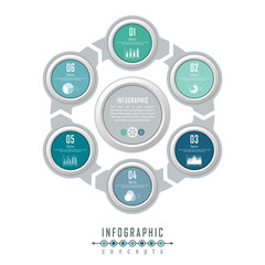 Infographic timeline template can be used for chart, diagram, web design, presentation, advertising, history. Vector infographic illustration