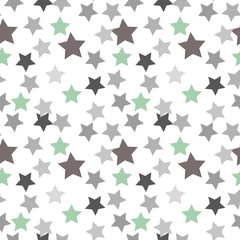 Seamless pattern stars Vector illustration.