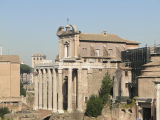 Fototapeta na wymiar Visite de Rome