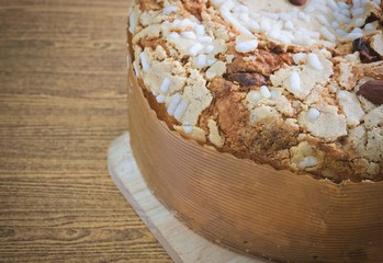 Cake with Dried Fruits and Almond Nut