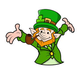 Smoking Leprechaun