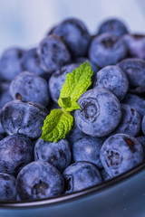 Blueberry antioxidant organic superfood