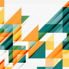 Triangle pattern design background