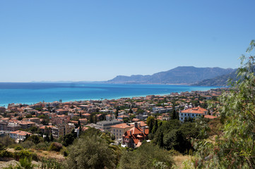 Bordighera, côté ville moderne