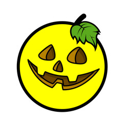 Halloween Pumpkin Smiley