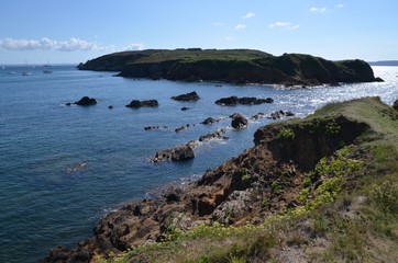 île de l'Aber en presqu'île de Crozon, Finistère