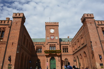 Fototapeta na wymiar Rathaus in Kołobrzeg
